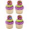 Teenage Mutant Ninja Turtles Turtle Power Cupcake Rings, 12ct